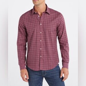 NWT JACK MAVERICK Grayson Soft Dress Shirt in Medium Short